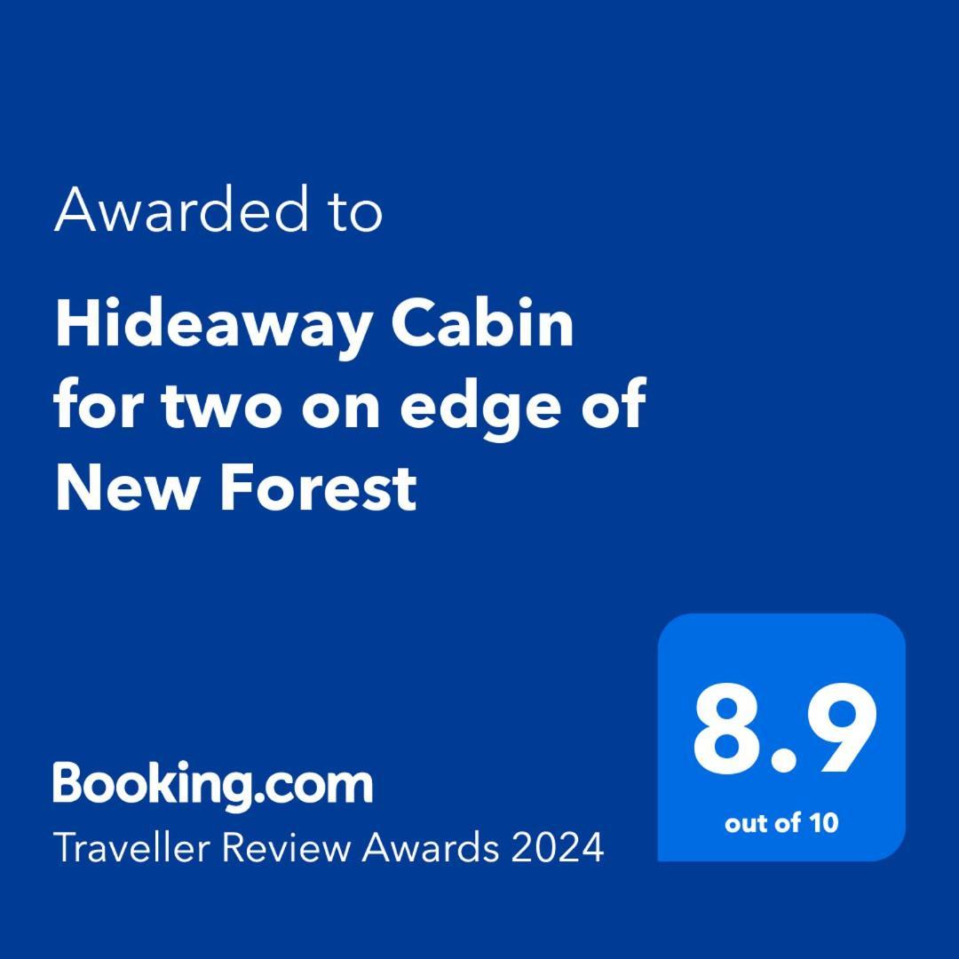 Hideaway Cabin For Two On Edge Of New Forest Hinton  Eksteriør bilde